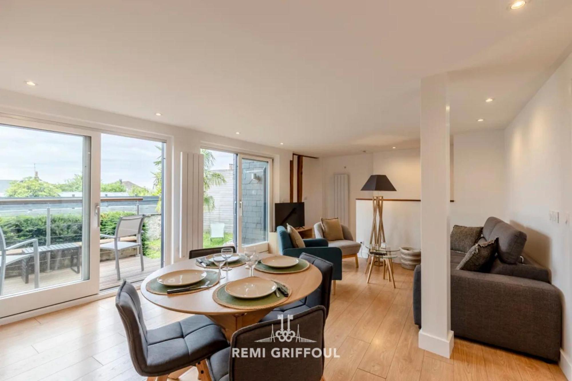 The Duplex Varin Beautiful Apartment & Garden Honfleur 4 People المظهر الخارجي الصورة
